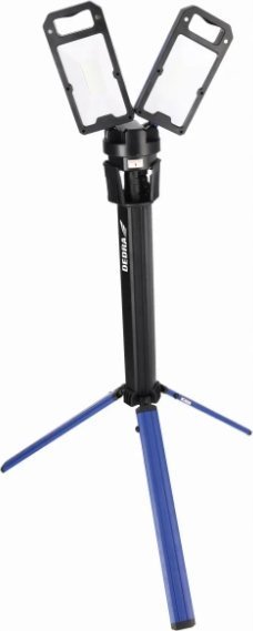 Dedra Lampa LED składana podwójna 5000lm, statyw, dwie barwy