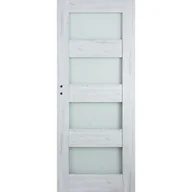 Drzwi wewnętrzne - Skrzydło drzwiowe Syriusz silver pokój 70 P - miniaturka - grafika 1