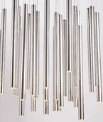 Lampy sufitowe - MAXLIGHT P0175D lampa wisząca ORGANIC 33x1 chrom ściemnialna - miniaturka - grafika 1