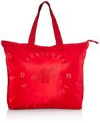 Torebki damskie - 4F Damska Torba Plażowa Shopper Bag Czerwona L0TPL001-62S - miniaturka - grafika 1