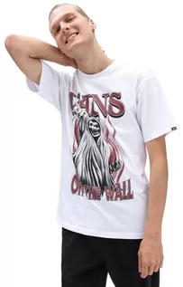 Koszulki dla chłopców - Vans OTW REAPER white koszulka męska - L - grafika 1