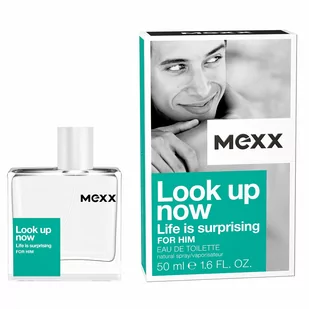 Mexx Look Up Now For Him woda toaletowa spray 50ml - Wody i perfumy męskie - miniaturka - grafika 1