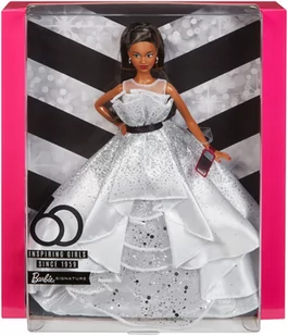 Mattel Lalka Kolekcjonerska 60 urodziny FXD79 - Lalki dla dziewczynek - miniaturka - grafika 1