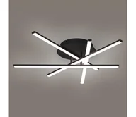 Lampy sufitowe - Brilagi - LED Plafon STRIPES LED/40W/230V czarne - miniaturka - grafika 1