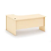 Biurka - B2B Partner Biurko ergonomiczne prawe, brzoza CF-D0742 R CD060 - miniaturka - grafika 1