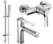 Zestawy prysznicowe - Mexen Sabre DB72 zestaw prysznicowy, chrom - 72104DB72-00 - miniaturka - grafika 1