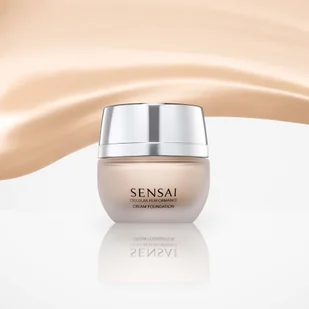 Kanebo Sensai Sensai Cellular Performance Cream Foundation podkład w kremie CF24 Amber Beige 30ml - Podkłady do twarzy - miniaturka - grafika 3