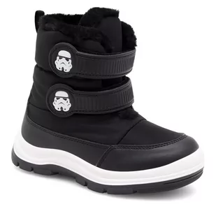 Botki Star Wars AW23-324LC Czarny - Buty dla chłopców - miniaturka - grafika 1