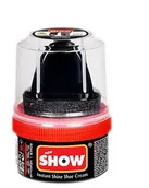 Akcesoria obuwnicze - Show Pasta Krem do butów Samopołysk Aplikator Czarny) 08B9-574B5 - miniaturka - grafika 1
