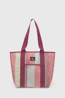 Torebki damskie - Dakine torebka MESH TOTE kolor różowy 10004086 - grafika 1