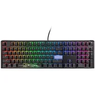 Klawiatury - Ducky One 3 Classic Black/White Klawiatura Gamingowa RGB LED - MX-Silent-Red (US) - miniaturka - grafika 1