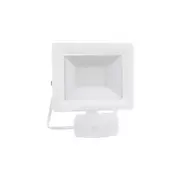 Lampy ogrodowe - Ideal Lux Reflektor FLOOD AP SENSOR 20W biała 269108 269108/IL - miniaturka - grafika 1