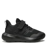 Buty dla dziewczynek - Sneakersy adidas Fortarun 3 IH2858 Czarny - miniaturka - grafika 1