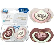 Smoczki uspokajające - CANPOL BABIES SMOCZEK SLEEPY KOALA 18m+ 2 szt GIRL - miniaturka - grafika 1