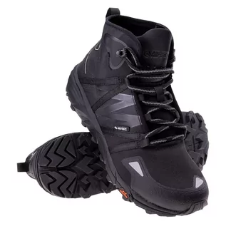 Buty zimowe męskie - Hi-Tec Trekkingi V-Lite Shift I + AMG-AW21-HT-03 Czarny - grafika 1