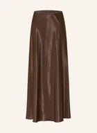 Spódnice - Msch Copenhagen Spódnica Satynowa Mschnicolette Ullas braun - miniaturka - grafika 1