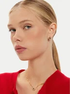 Kolczyki - Guess Kolczyki JUBE04 645JW Złoty - miniaturka - grafika 1