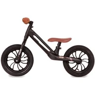 Rowerki biegowe - Qplay Rowerek Biegowy Racer Black/brown - miniaturka - grafika 1