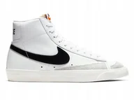 Moda i Uroda OUTLET - BUTY NIKE BLAZER MID '77 CZ1055-100 białe 38,5 - miniaturka - grafika 1