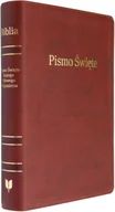 Religia i religioznawstwo - Liga biblijna Biblia Stare i Nowe Przymierze EIB Liga Biblijna duża ekoskóra PU złoto index niebieska - miniaturka - grafika 1