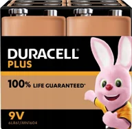 Baterie i akcesoria - Duracell Duracell Batterie Plus NEW -9V MN1604/6LR61 4St. - miniaturka - grafika 1
