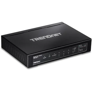 Trendnet TPE-TG611 łącza sieciowe Gigabit Ethernet (10/100/1000) Obsługa PoE Czarny - Pozostałe akcesoria sieciowe - miniaturka - grafika 1
