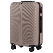 Walizki - Walizka Średnia WINGS SWAN 24" BEIGE - miniaturka - grafika 1