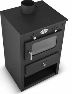 Kominek wolnostojący stalowy 5-7kW (średnica wylotu spalin: 130 mm) - spełnia anty-smogowy EkoProjekt 99680080 - Kominki wolnostojące - miniaturka - grafika 4