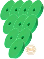 Akcesoria do mycia samochodu - Zestaw 10 szt. Honey Gąbka Zielona seria U - średnio ścierny pad polerskie, zielony 75/90/25mm - miniaturka - grafika 1