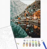 Malowanie po numerach - Norimpex Malowanie po numerach BRUSHME, 40x50 cm, widok na Gelstatt, 1 szt. - miniaturka - grafika 1