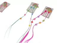 Ozdoby do włosów - Ozdoba do włosów ze spinkami różne kolory - miniaturka - grafika 1