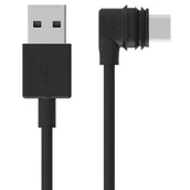 Pozostałe akcesoria do telefonów - Kabel Quad Lock Right AngleUSB-A/USB-C, 1,2 m (QLP-MWC-USB-RA) Czarny - miniaturka - grafika 1