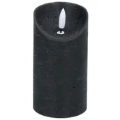 Świece - Świeca dekoracyjna ARTI CASA Led 70 x 130 mm Czarny - miniaturka - grafika 1