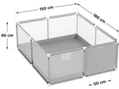 Łóżeczka i kojce - DA536 Kojec dla dzieci 150*180*65 - miniaturka - grafika 1