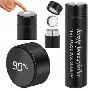 KUBEK TERMICZNY Z WYŚWIETLACZEM LED PREZENT DZIEŃ NAUCZYCIELA GRAWER JAKOŚĆ - Kubki termiczne KUBEK TERMICZNY Z WYŚWIETLACZEM LED PREZENT DZIEŃ NAUCZYCIELA GRAWER JAKOŚĆ - Kubki termiczne - miniaturka - grafika 1