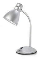 Lampy stojące - Esperanza Lampka Biurkowa E27 Alkes Srebrna ELD113S - miniaturka - grafika 1