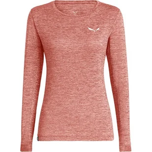 Longsleeve damski Puez Melange Dry'Ton Salewa - Koszulki i topy damskie - miniaturka - grafika 1