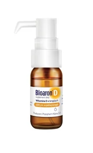PhytoPharm KLEKA S.A Bioaron D 400 j.m Witamina D w kroplach 10 ml - Witaminy i minerały - miniaturka - grafika 2