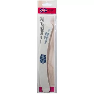 Ronney Ronney Professional Nails Pilnik Papierowy Biały Banan 180/240 - Akcesoria do paznokci - miniaturka - grafika 1
