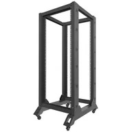 Pozostałe akcesoria sieciowe - Lanberg Stojak Open Rack 27U 600x800mm czarny 1_615937 - miniaturka - grafika 1