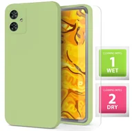 Etui i futerały do telefonów - Etui Do Motorola Moto G54 5G Miętowe, Matowe, Silikonowe, Plecki Szkło - miniaturka - grafika 1