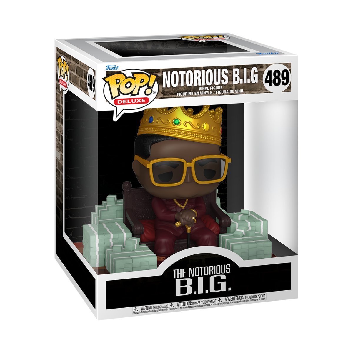 Funko, Funko POP! Deluxe, MUZYKA, Figurka Kolekcjonerska, Biggie, Notorious B.I.G