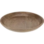 Miski i półmiski - Misa dekoracyjna z drewna mango 40 cm A44710040 - miniaturka - grafika 1