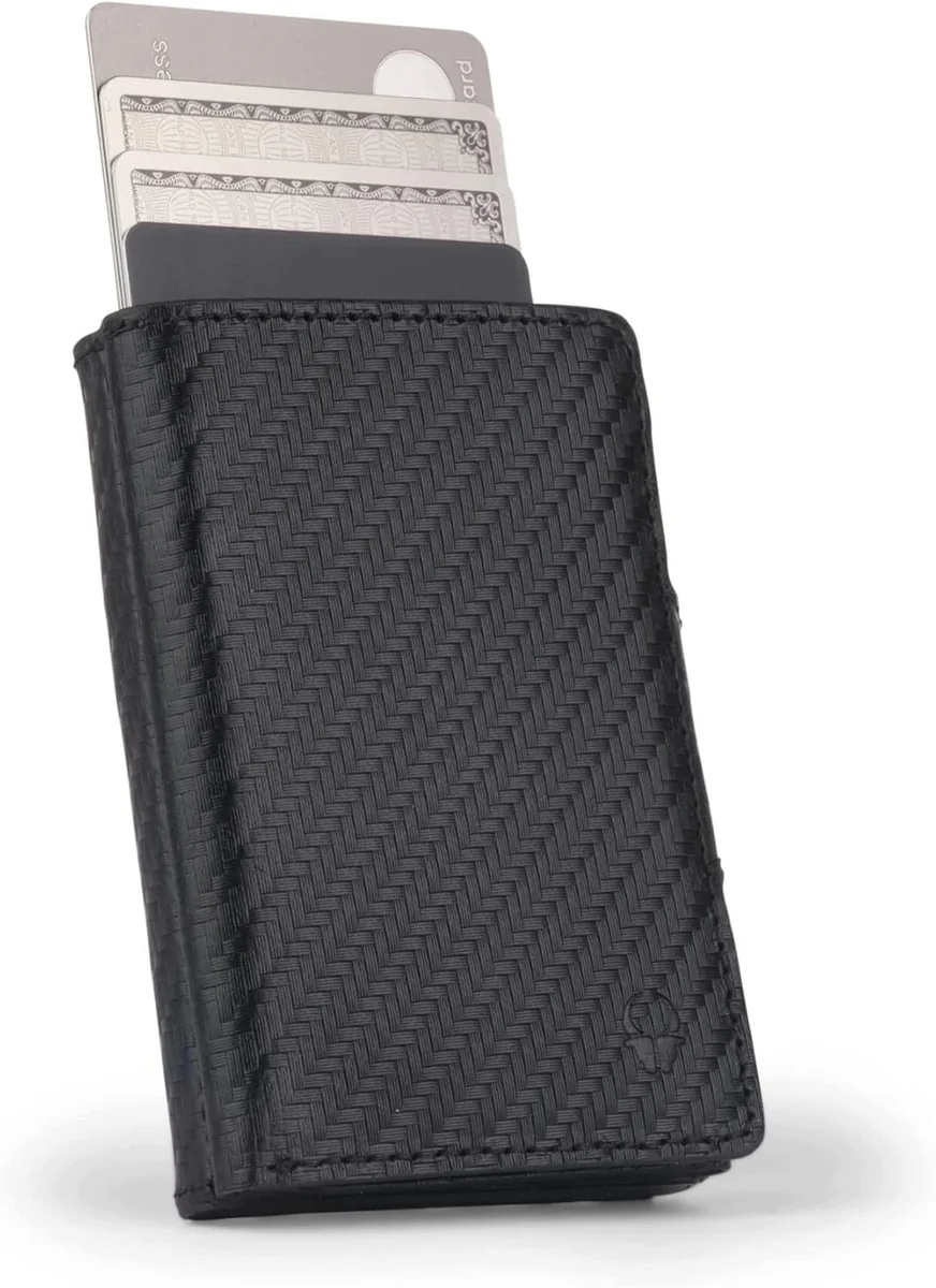 ETUI KARTY SKÓRZANE SLIM RFID SMUKŁE MĘSKIE PORTFEL BANKNOTY