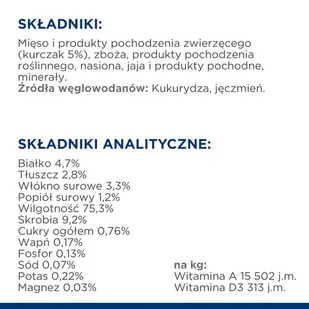 HILL'S PD Prescription Diet Canine w/d 6x370g - puszka - Mokra karma dla psów - miniaturka - grafika 3
