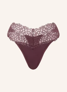 Calvin Klein Stringi Ck Attraction lila - Majtki damskie - miniaturka - grafika 1