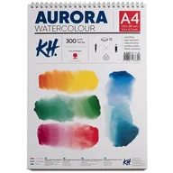 Podobrazia, bloki, papiery - Blok do akwareli AURORA Hot Pressed 300g/m2 A4 - miniaturka - grafika 1