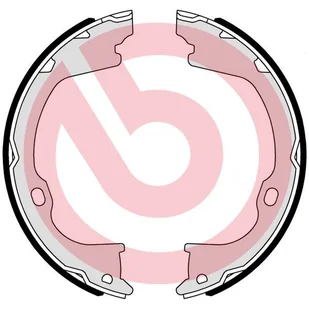 Zestaw szczęk hamulcowych, hamulec postojowy Brembo S 37 510 - Szczęki hamulcowe - miniaturka - grafika 1