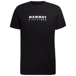 Koszulka męska Mammut Core T-Shirt Men Logo Rozmiar: M / Kolor: czarny - Koszulki sportowe męskie - miniaturka - grafika 1