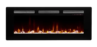 Dimplex Kominek elektryczny ścienny LED Dimplex Multi Flame Sierra 48" ECO - Kominki elektryczne - miniaturka - grafika 1